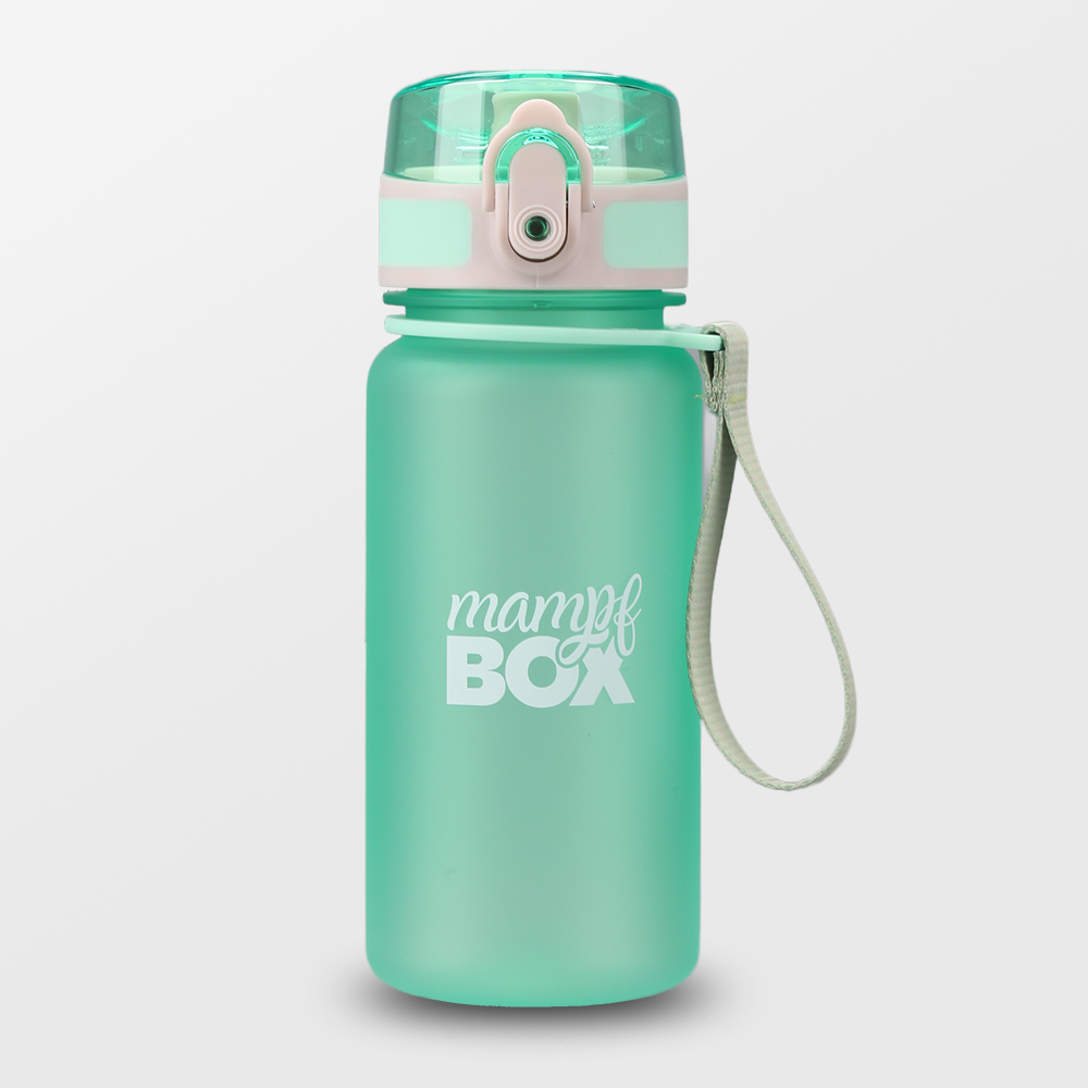 350ml auslaufsichere und BPA freie Trinkflasche in Grün