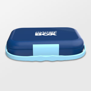 Auslaufsichere und BPA freie Lunchbox in Blau