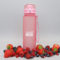 Pinke auslaufsichere Trinkflasche. BPA-frei und für Kohlensäure geeignet. 500ml. Ideal für Kinder in der KiTa, Schule oder Spielplatz.